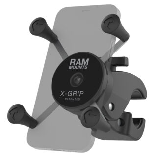 RAM X-Grip Supporto per telefono con Tough-Claw medio a basso profilo Ram Mounts RAM-HOL-UN7-404-2U
