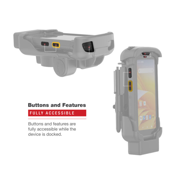 RAM Form-FitHolder per Zebra TC73 & TC78 Ram Mounts RAM-HOL-ZE17-NP-1U - immagine 5