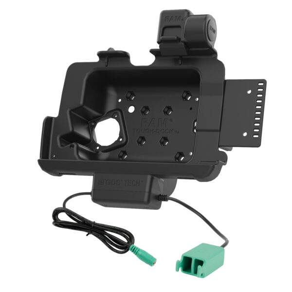 RAM Tough-Dock Power più Dual USB con Latch per Tablet Zebra ET4x 8" Ram Mounts RAM-HOL-ZE20PD2NLLU - immagine 2