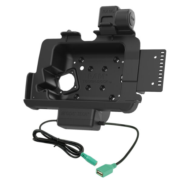 RAM Tough-Dock Power più Data con Chiusura per Tablet Zebra ET4x 8" Ram Mounts RAM-HOL-ZE20PDNLLU - immagine 2
