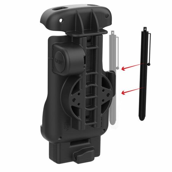 RAM Form-FitHolder per Zebra TC22 e TC27 senza Stivale Ram Mounts RAM-HOL-ZE24-1U - immagine 3