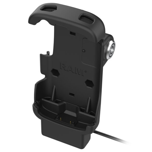 RAM Locking Form-FitPowered Dock per Zebra TC22 e TC27 senza Boot Ram Mounts RAM-HOL-ZE24PL-1U - immagine 4