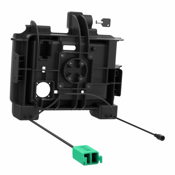 RAM Power più Dual USB Locking Dock per Zebra ET6x - Perni riscaldati Ram Mounts RAM-HOL-ZE25PD2HLU - immagine 3