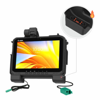 RAM Power più Dual USB Dock per Zebra ET6x - Perni riscaldati Ram Mounts RAM-HOL-ZE25PD2HU