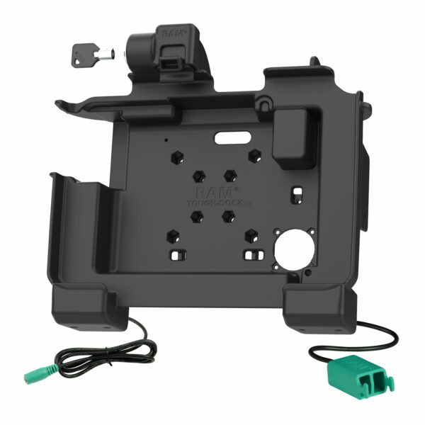 RAM Power più Dual USB Locking Dock per Zebra ET6x Ram Mounts RAM-HOL-ZE25PD2LU - immagine 2