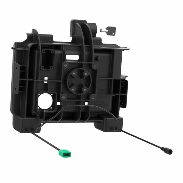 RAM Dock di Alimentazione più Blocco Dati per Zebra ET6x - Perni Riscaldati Ram Mounts RAM-HOL-ZE25PDHLU - immagine 3