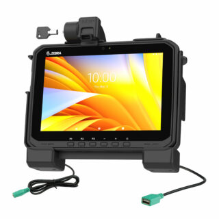 RAM Dock di Alimentazione più Blocco Dati per Zebra ET6x Ram Mounts RAM-HOL-ZE25PDLU
