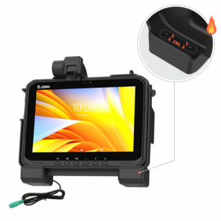 RAM Dock Alimentato per Zebra ET6x - Perni Riscaldati Ram Mounts RAM-HOL-ZE25PHU