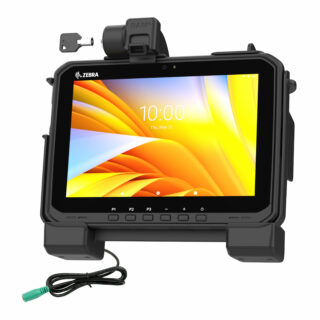 RAM Dock di Bloccaggio Alimentato per Zebra ET6x Ram Mounts RAM-HOL-ZE25PLU