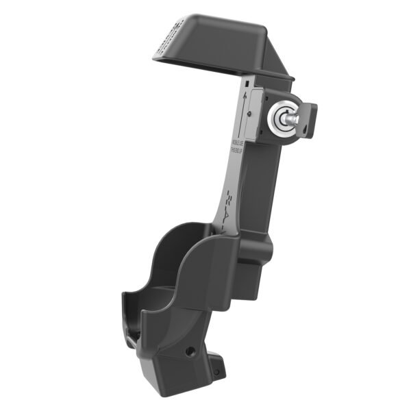 RAM Dock Alimentato con Blocco più USB-A Singolo per Zebra TC8300 Ram Mounts RAM-HOL-ZE26PDLU - immagine 3