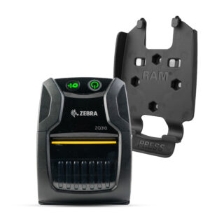 Supporto per stampante a sgancio rapido RAM per Zebra serie ZQ320 Ram Mounts RAM-HOL-ZE27U