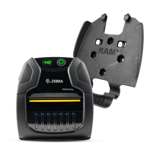 Supporto per stampante a sgancio rapido RAM per Zebra serie ZQ310 Ram Mounts RAM-HOL-ZE28U