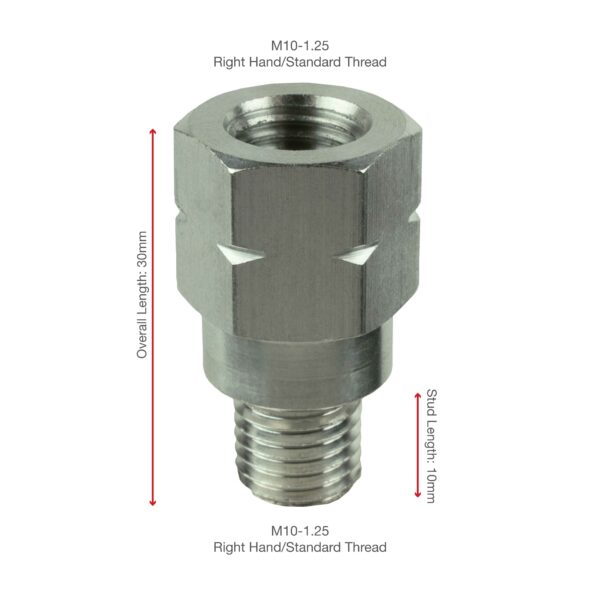 RAM M10-1.25 Prolunga Filettatura - 20mm Lunga Ram Mounts RAM-M10125-TE - immagine 2