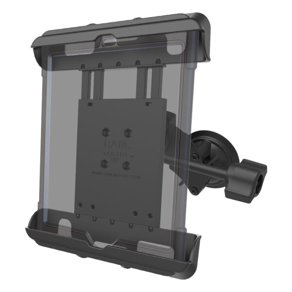 RAM® Stubby™ Cup Holder Mount with Diamond Plate Ram Mounts RAM-B-299-4-238U