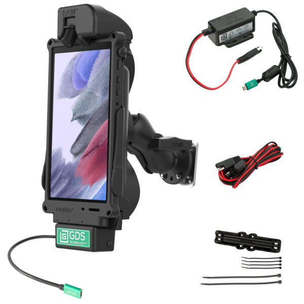 GDS Tough-Dock Vehicle Bundle per Samsung Tab A7 Lite 8.7" Ram Mounts RAM-GDS-101B2-SAM80CP-V7CU