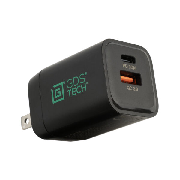 Caricabatterie da parete GDS Type-C e Type-A da 33 W a 2 porte - PD3.0 e PPS Ram Mounts RAM-GDS-CHARGE-PPS-C2W