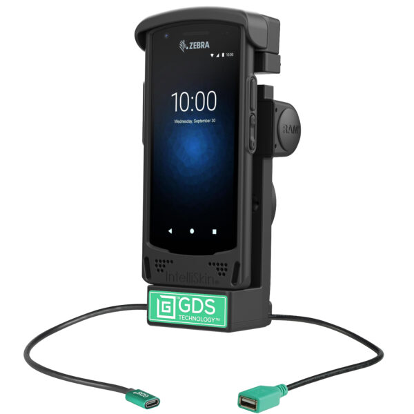 Dock alimentato GDS più USB-A per Zebra EC50/55 Ram Mounts RAM-GDS-DOCK-V12-ZE16CPDU