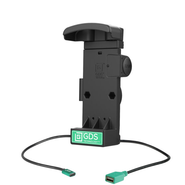 Dock alimentato GDS più USB-A per Zebra TC2x e TC5x Ram Mounts RAM-GDS-DOCK-V12-ZE2434CPDU - immagine 2