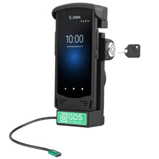 Dock alimentato con bloccaggio GDS per Zebra EC50/55 Ram Mounts RAM-GDS-DOCKL-V12-ZE16CPU