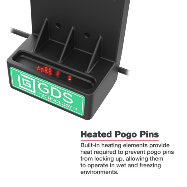 Dock Alimentato GDS Locking più USB-A per Zebra TC73/78 - Perni Riscaldati Ram Mounts RAM-GDS-DOCKL-V12-ZE35CPDHU - immagine 4