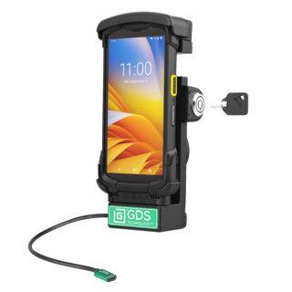 Dock alimentato con bloccaggio GDS per Zebra TC73/78 Ram Mounts RAM-GDS-DOCKL-V12-ZE35CPU