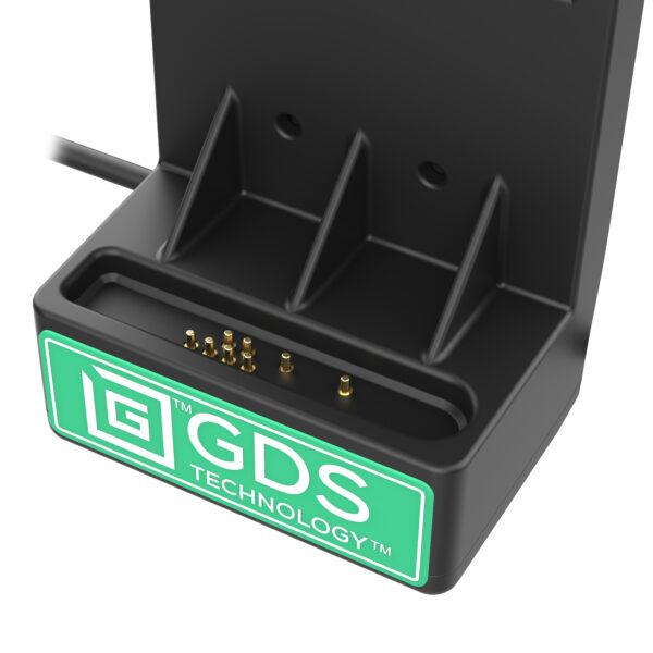 Dock alimentato con bloccaggio GDS per Zebra TC73/78 Ram Mounts RAM-GDS-DOCKL-V12-ZE35CPU - immagine 4