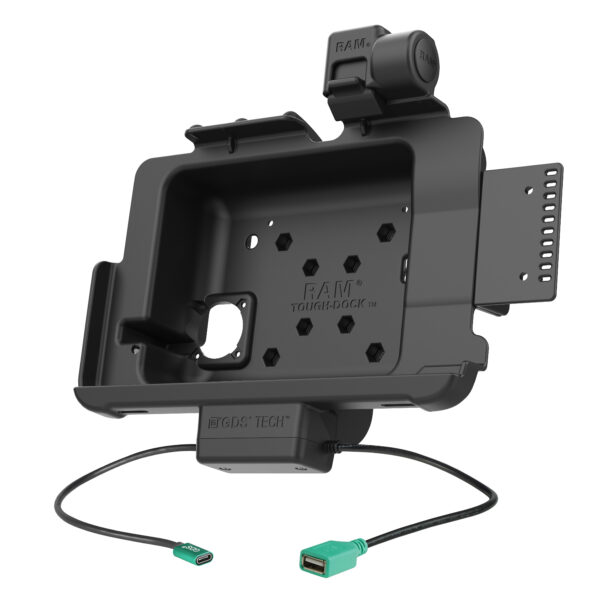 GDS Power più Data Dock con Chiusura per Tablet Zebra ET4x 10" Ram Mounts RAM-GDS-DOCKNLL-ZE21PDU - immagine 2