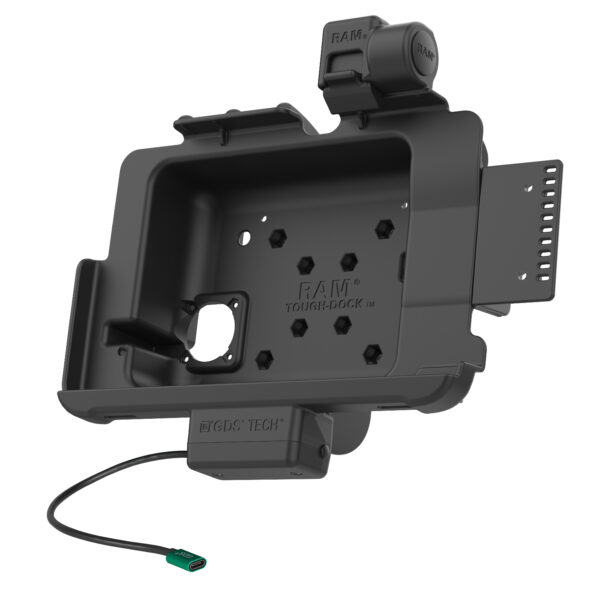 Dock alimentato GDS con chiusura per tablet Zebra ET4x 10" con IntelliSkin Ram Mounts RAM-GDS-DOCKNLL-ZE21PU - immagine 2
