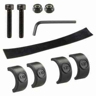 RAM Hardware & Pacchetto Distanziatori per Coppia Base Ferroviaria Grande Ram Mounts RAM-HAR-408-112-15U