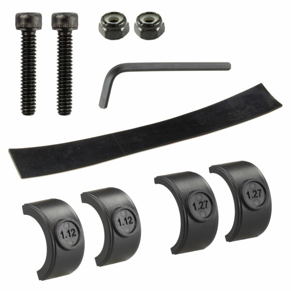 RAM Hardware & Pacchetto Distanziatori per Coppia Base Ferroviaria Grande Ram Mounts RAM-HAR-408-112-15U