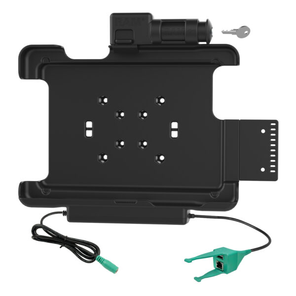 Alimentazione con chiave RAM più Dock USB-A e RJ45 per tablet Honeywell RT10 Ram Mounts RAM-HOL-HON9PDKL-RJ45AU - immagine 2