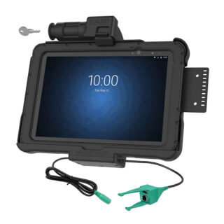 Alimentazione con chiave GDS più USB-A e dock RJ45 per Zebra ET5x 10.1" Ram Mounts RAM-HOL-ZE11PDKL-RJ45AU