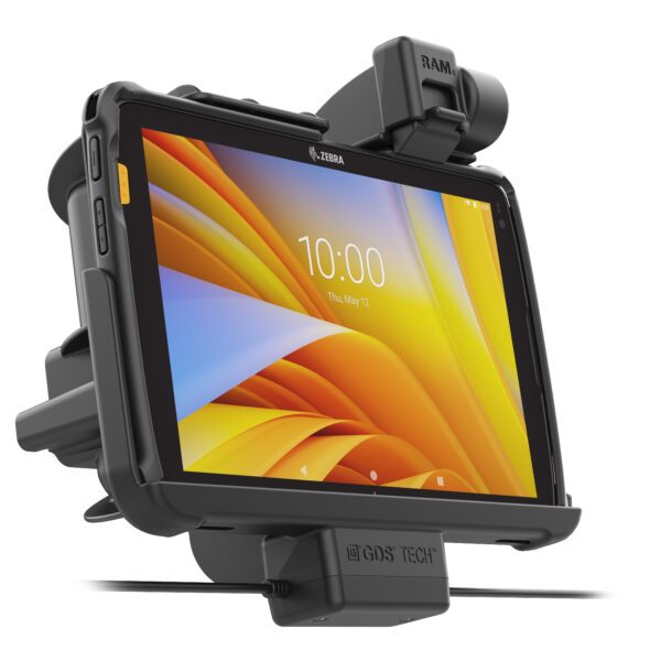 RAM Tough-Dock Power più Dual USB con Latch per Tablet Zebra ET4x 10" Ram Mounts RAM-HOL-ZE21PD2NLLU - immagine 5