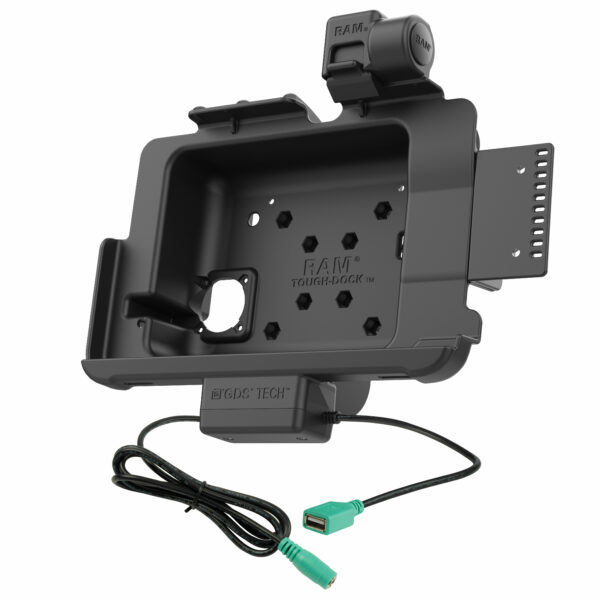 RAM Tough-Dock Power più Data con Chiusura per Tablet Zebra ET4x 10" Ram Mounts RAM-HOL-ZE21PDNLLU - immagine 2