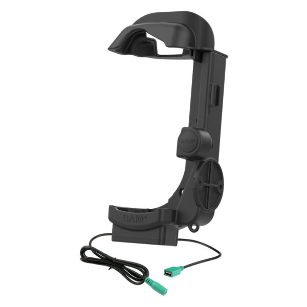 Dock alimentato RAM più USB-A singola per Zebra MC9400 e MC9300 Ram Mounts RAM-HOL-ZE32PDU - immagine 2