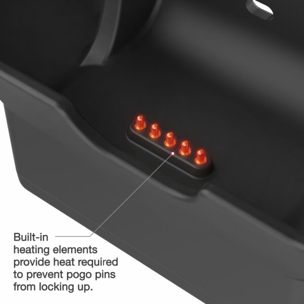 Dock Alimentato RAM più USB-A per Honeywell CT40/45/47 - Perni Riscaldati Ram Mounts RAM-HOL-HON12PDHU - immagine 4