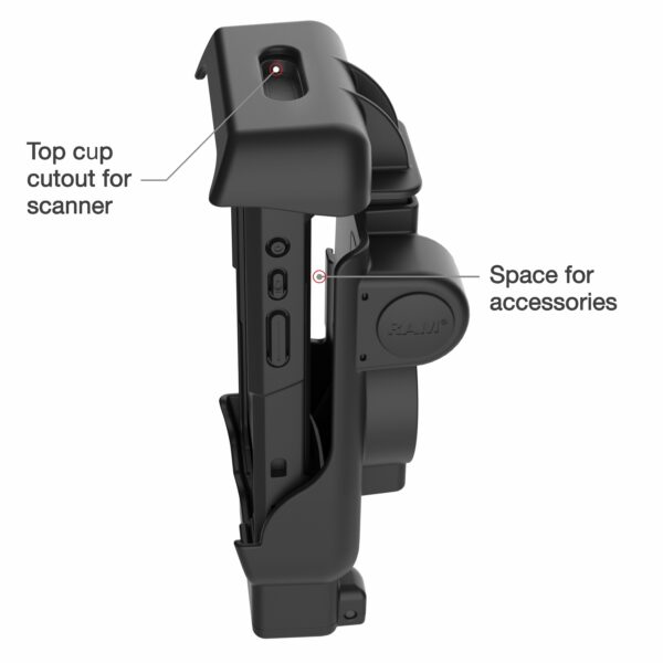 RAM Supporto a molla per Honeywell CT40/45/47 Ram Mounts RAM-HOL-HON12U - immagine 5
