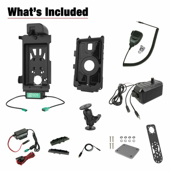 GDS Tough-Dock Pacchetto Universale Veicolo PTT per Samsung Tab Active3 Ram Mounts RAM-GDS-101B2-SAM62-PTT1U - immagine 3