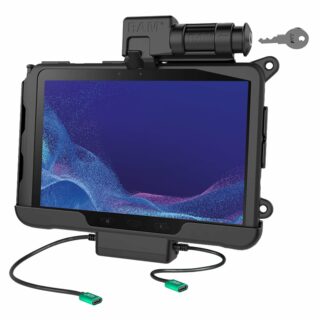 RAM Dock Alimentato USB-C con Blocco più Dati USB-C per Tab Active4 Pro Ram Mounts RAM-HOL-SAM57CPKL-CU