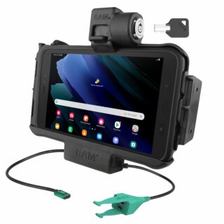 RAM Docking USB-C Modular Dock più USB-C & USB-A Data per Tab Active5 & 3 Ram Mounts RAM-HOL-SAM58CPKLN-CAU
