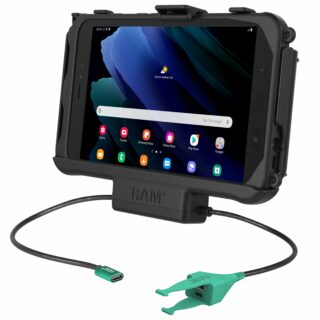 Dock alimentato USB-C RAM più dati USB-C e USB-A per Samsung Tab Active5 e 3 Ram Mounts RAM-HOL-SAM60CP-CAU