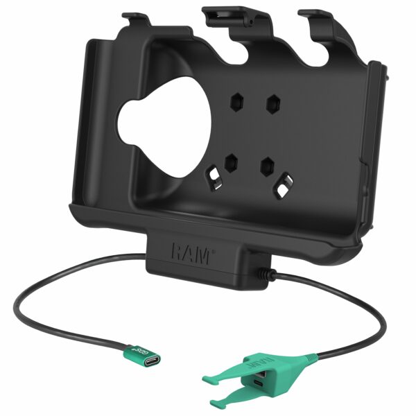 Dock alimentato USB-C RAM più dati USB-C e USB-A per Samsung Tab Active5 e 3 Ram Mounts RAM-HOL-SAM60CP-CAU - immagine 2