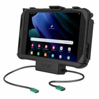 Dock alimentato USB-C RAM più dati USB-C per Samsung Tab Active5 e 3 Ram Mounts RAM-HOL-SAM60CP-CU