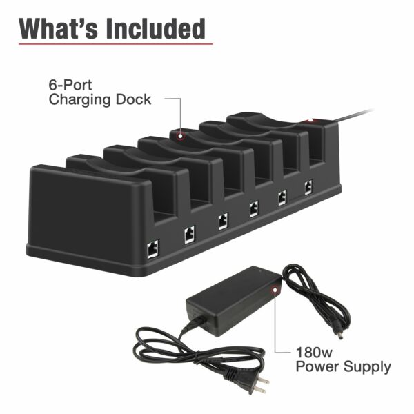 Dock GDS a 6 porte di alimentazione più RJ45 a 6 porte per tablet con IntelliSkin Ram Mounts RAM-GDS-DOCK-6G16P-RJ45 - immagine 6