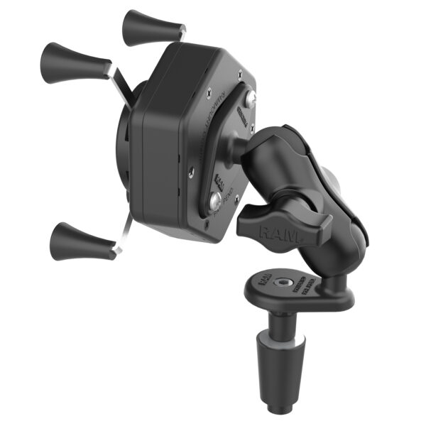 RAM X-Grip Supporto per telefono con Vibe-Safe e base per stelo a forcella - Corto Ram Mounts RAM-B-176-A-UN7-462 - immagine 3