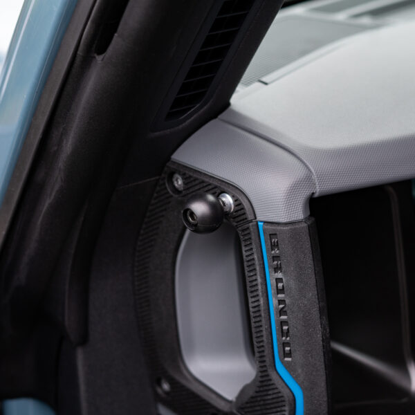Supporto per telefonino con display XL con base femmina passo M6 Ram Mounts RAM-B-186-M6-PD4U - immagine 3