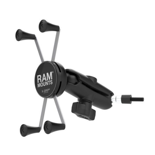 RAM X-Grip Supporto per telefono di grandi dimensioni con maniglia di presa M6 Base bullone Ram Mounts RAM-B-186-M6-UN10U - immagine 2
