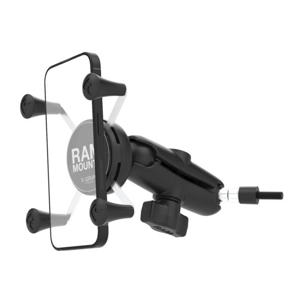 Supporto per telefono con adattatore a vite maschio M6 Bolt Base Ram Mounts RAM-B-186-M6-UN7U