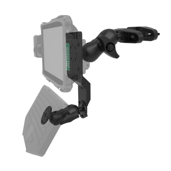 RAM Montaggio universale su carrello elevatore con piastra tonda e accessorio opzionale Ram Mounts RAM-D-247-C-254-DIS1U - immagine 2
