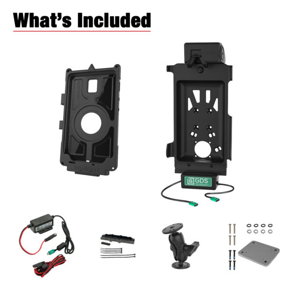 GDS Tough-Dock Klein VALOR PTT Pacchetto Veicolo per Samsung Tab Active3 Ram Mounts RAM-GDS-101B2-SAM62C-C-V7CU - immagine 6